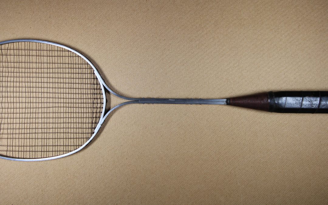 Birmal Aluminium Racket with Steel Strings c1924