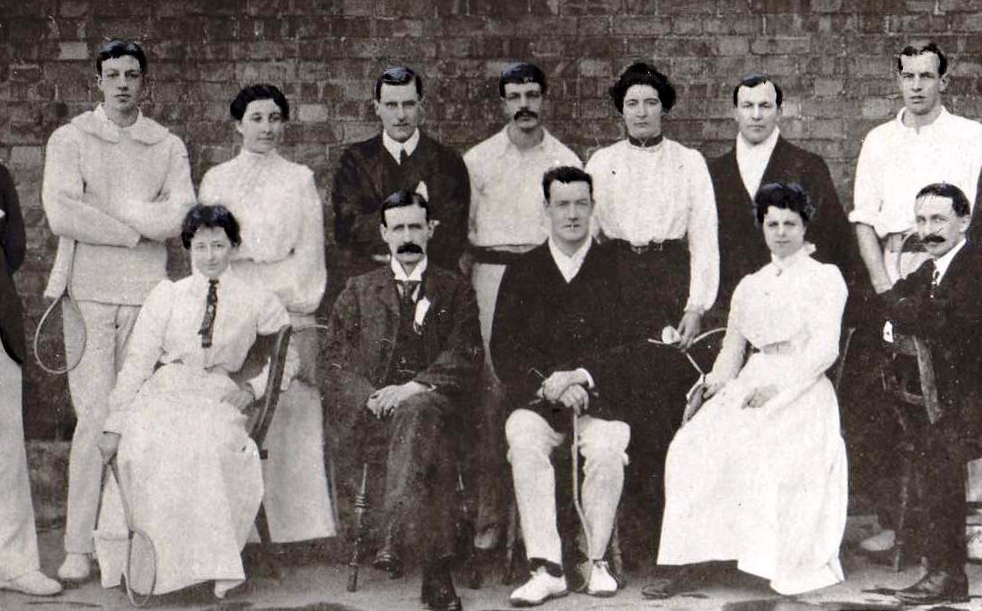 The First Ever International Badminton Match