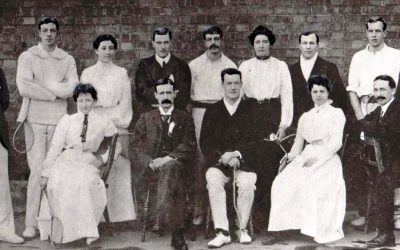 The First Ever International Badminton Match