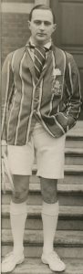Bill White, the first person to wear shorts at the All England